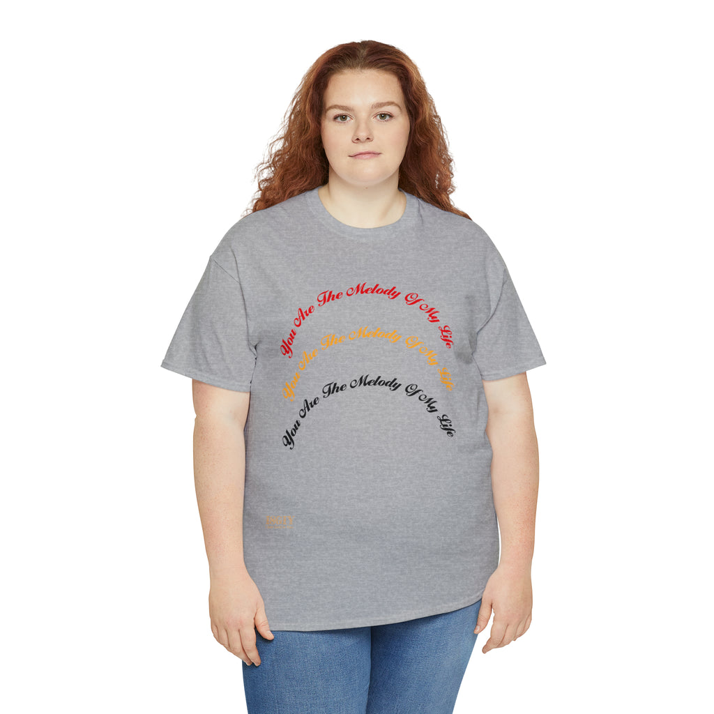 Unisex Heavy Cotton Tee...You Are The Melody multi