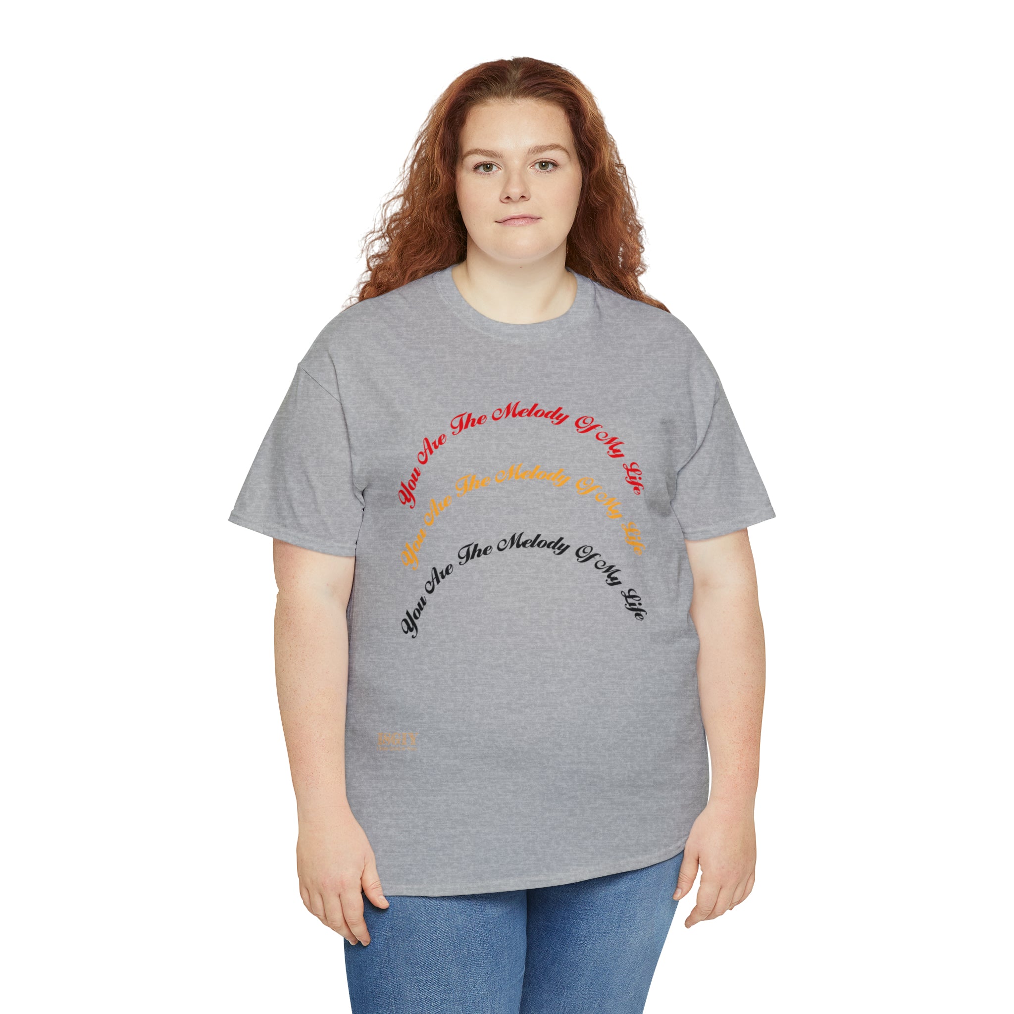 Unisex Heavy Cotton Tee...You Are The Melody multi