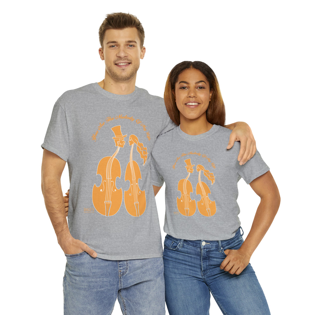 Copy of Unisex Heavy Cotton Tee...You Are The Melody Yel