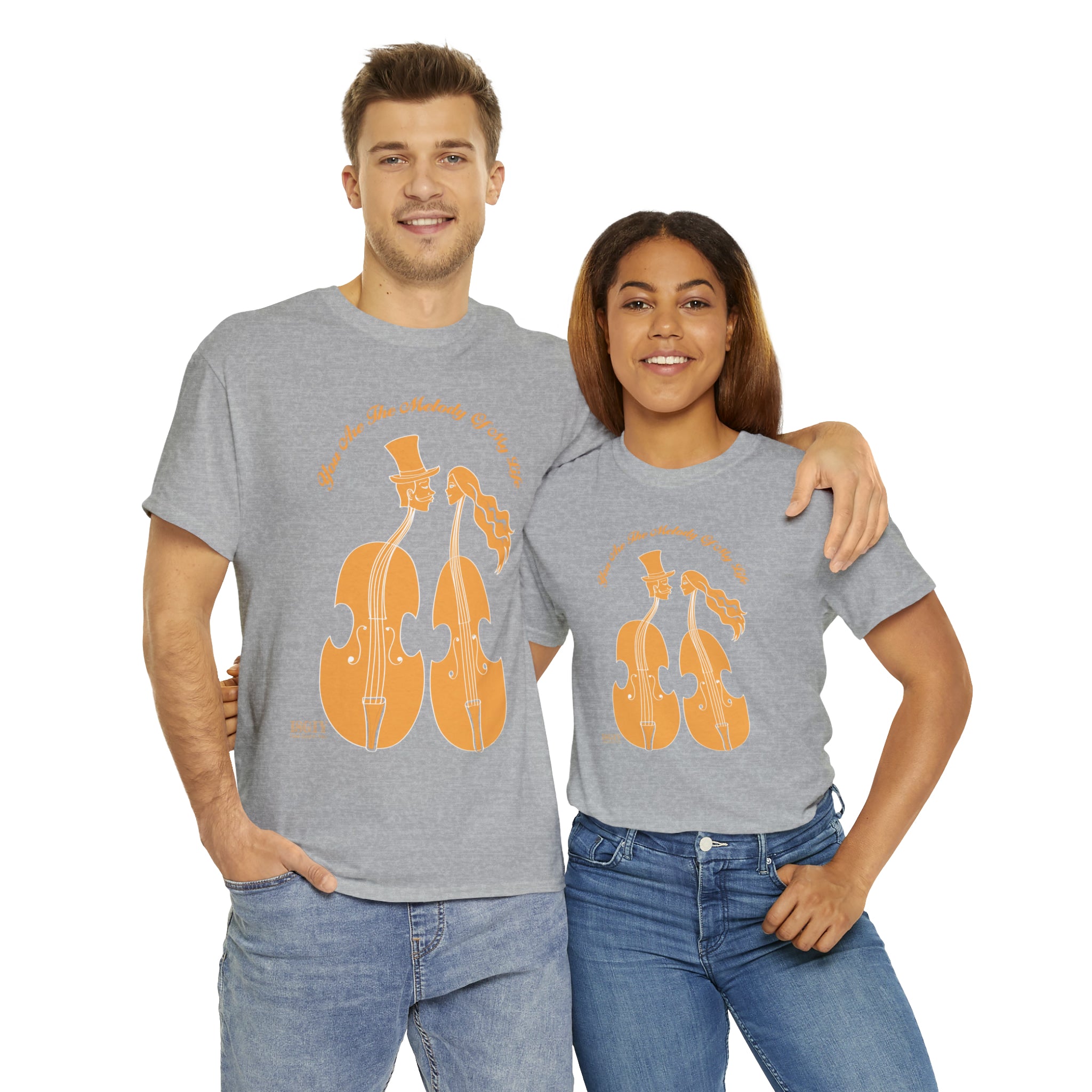Copy of Unisex Heavy Cotton Tee...You Are The Melody Yel