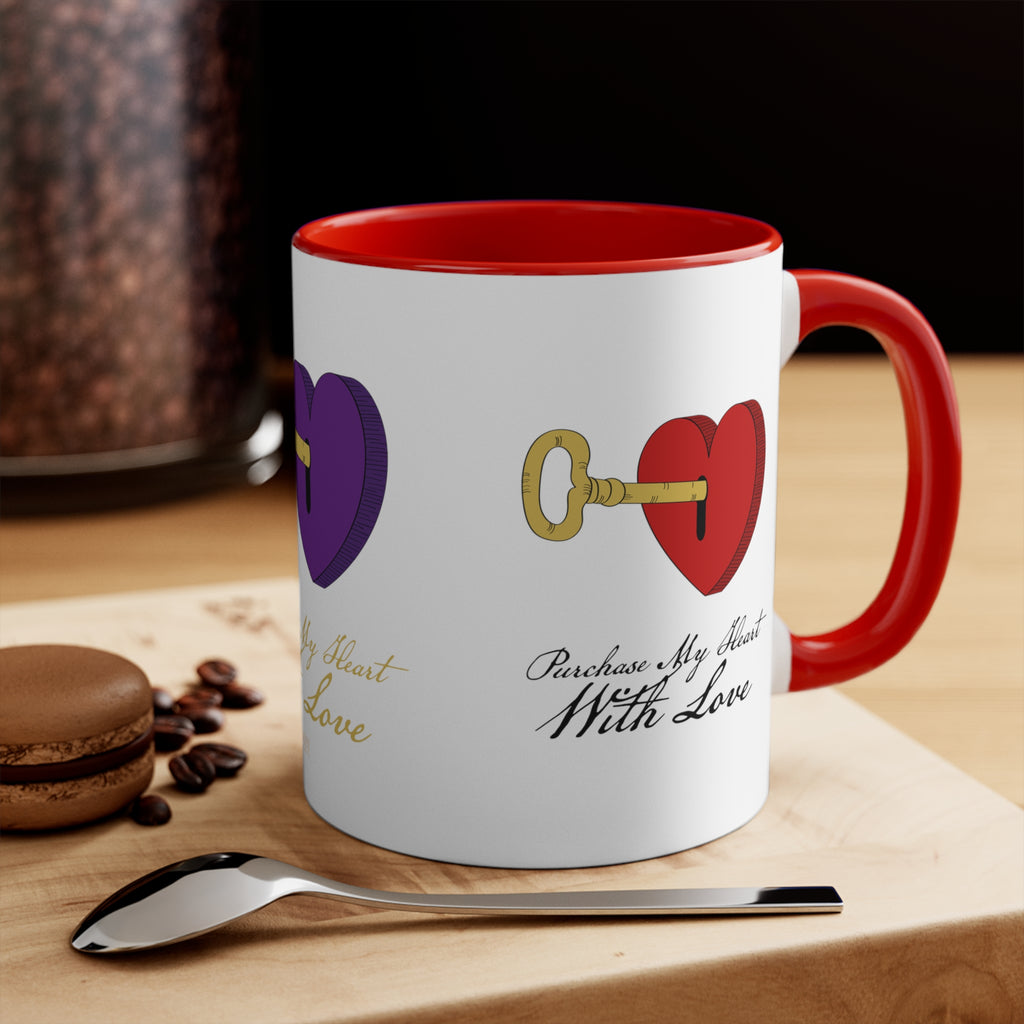 Two-Tone Accent Mug For Coffee Lovers