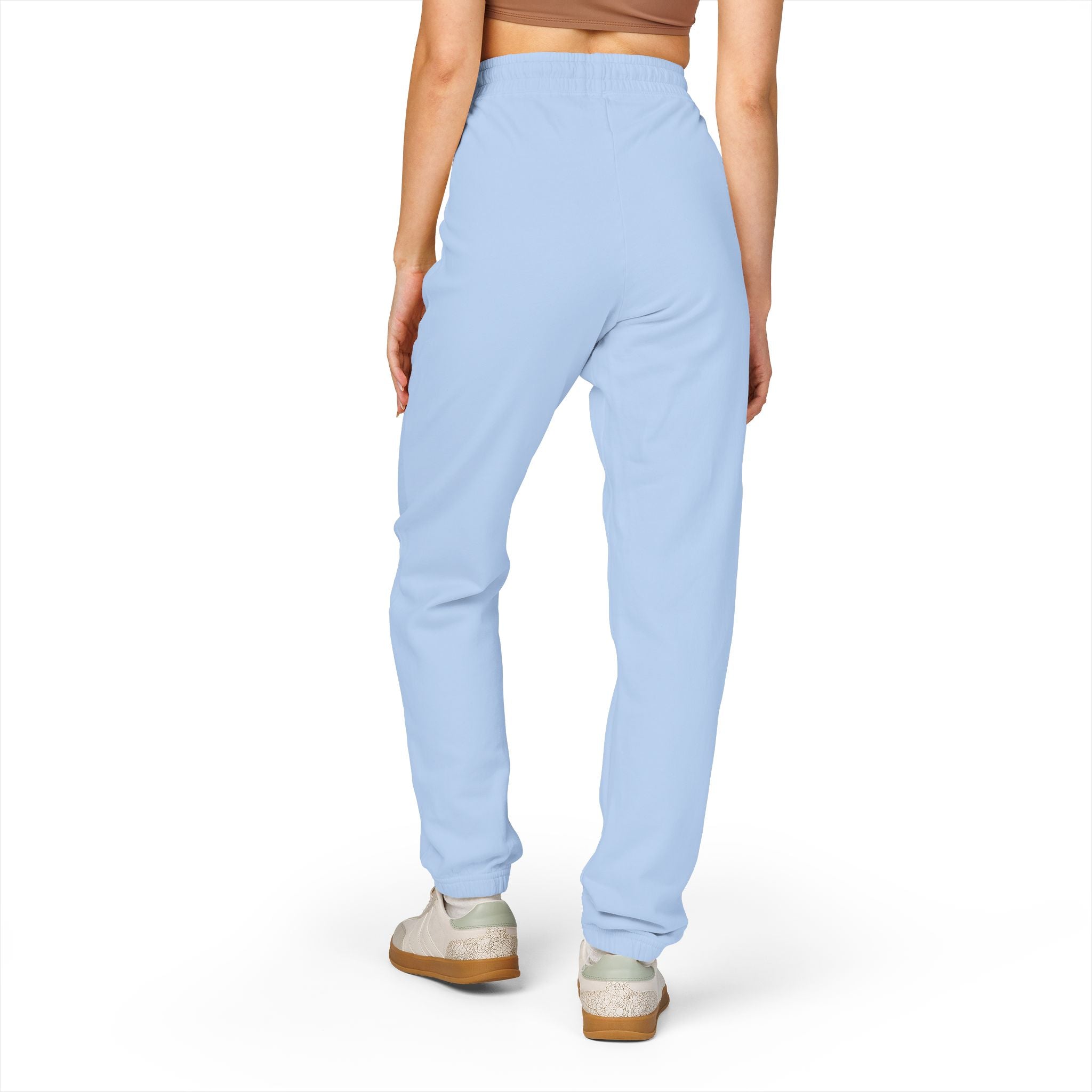 Thank You Jesus Sweatpants — Garment-Dyed Cozy Fleece Joggers