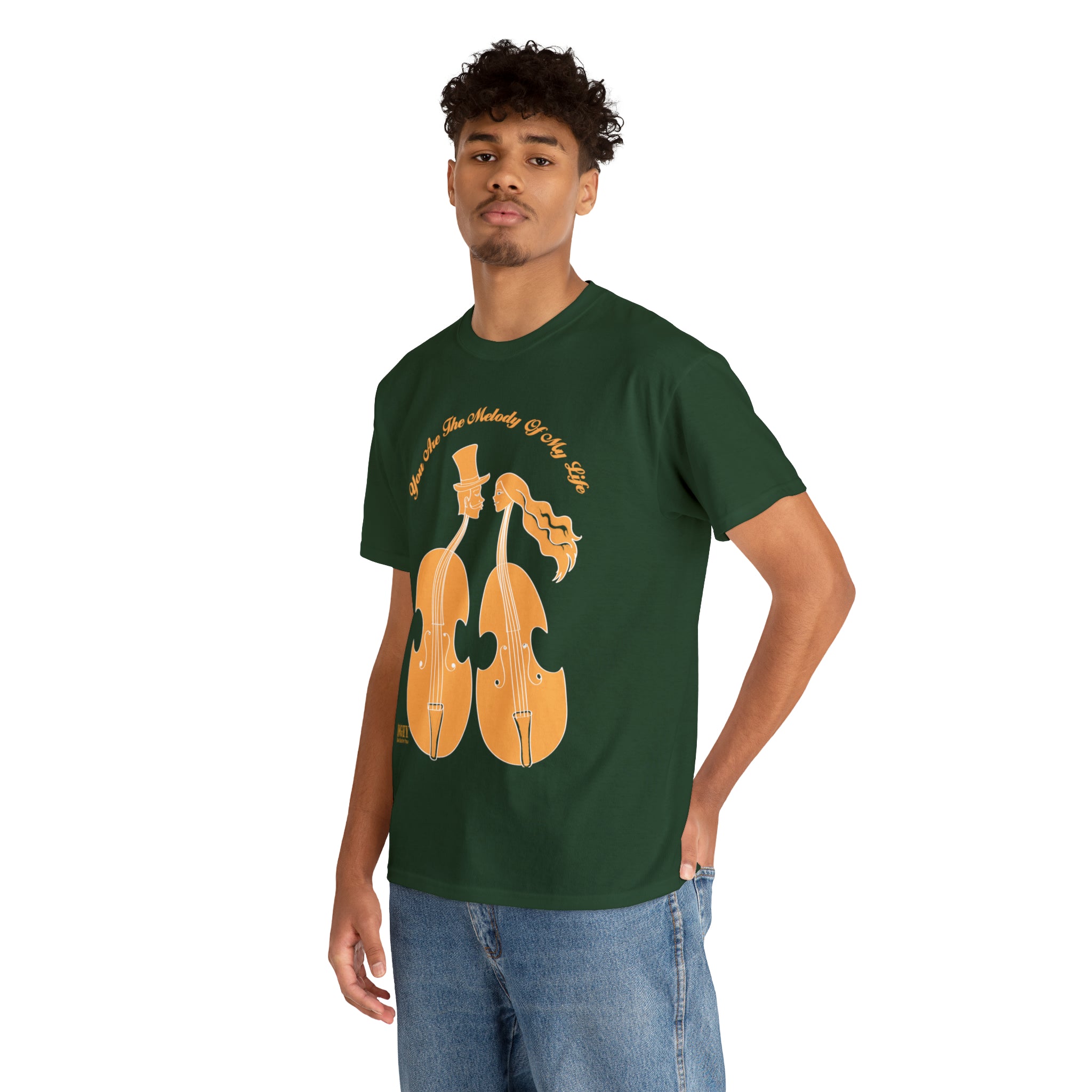 Copy of Unisex Heavy Cotton Tee...You Are The Melody Yel