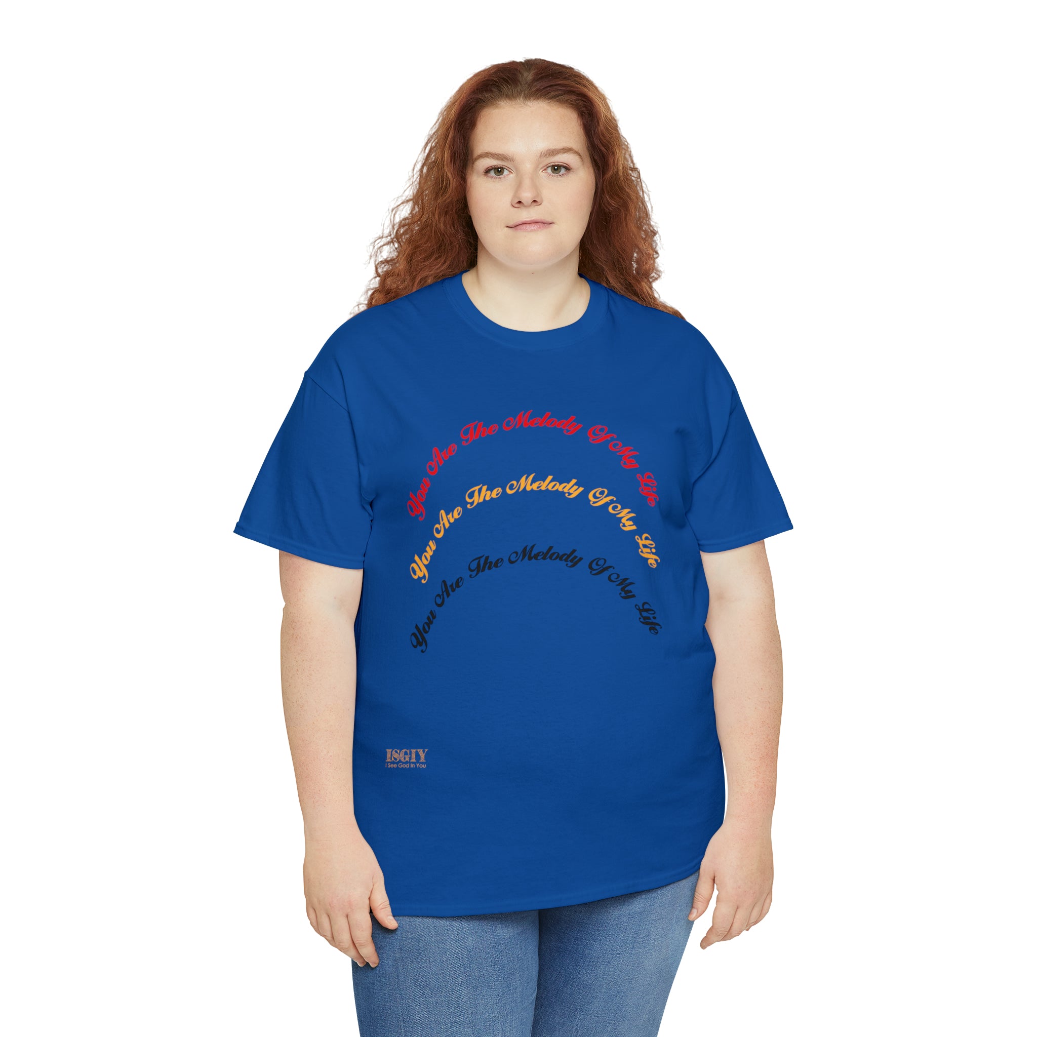Unisex Heavy Cotton Tee...You Are The Melody multi