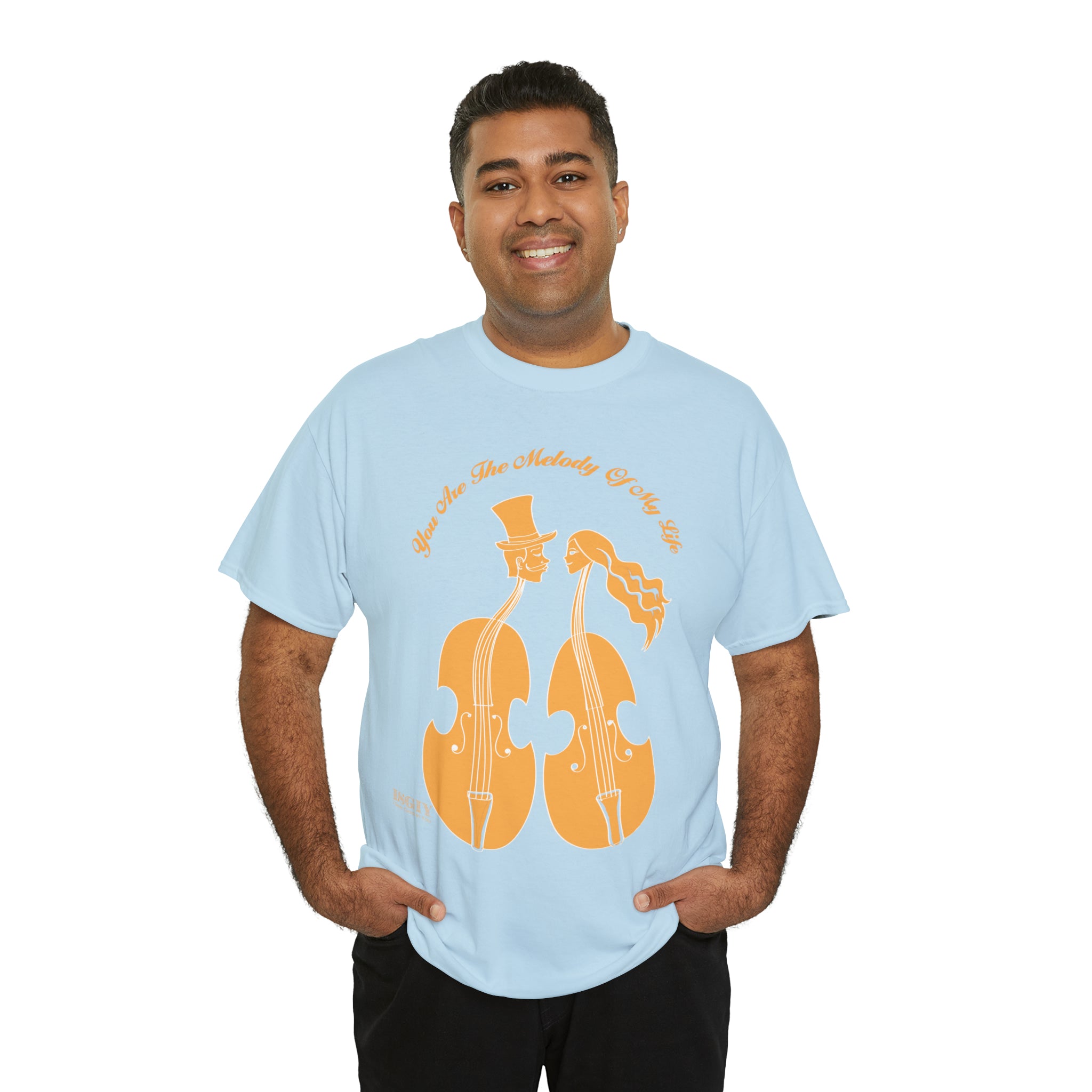 Copy of Unisex Heavy Cotton Tee...You Are The Melody Yel