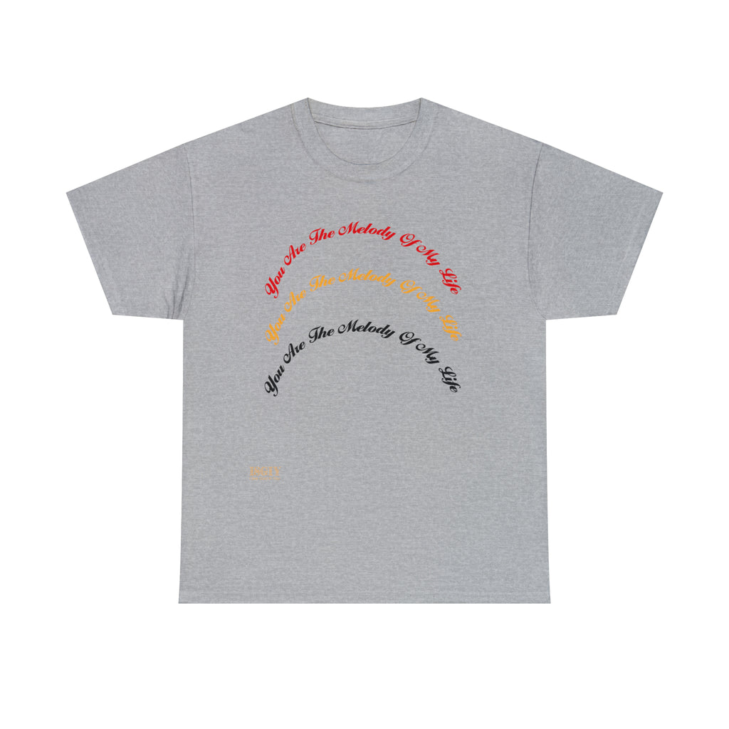 Unisex Heavy Cotton Tee...You Are The Melody multi