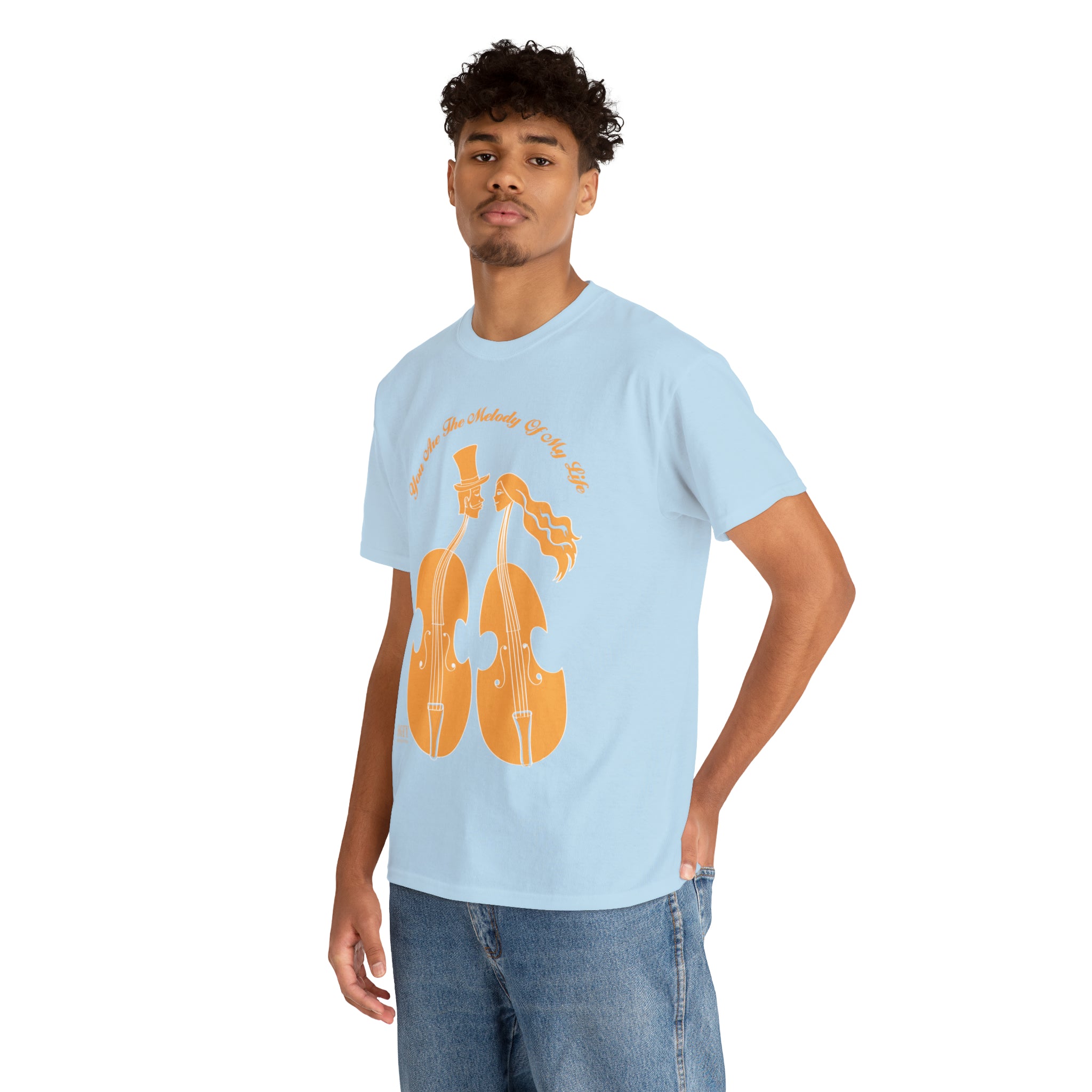 Copy of Unisex Heavy Cotton Tee...You Are The Melody Yel