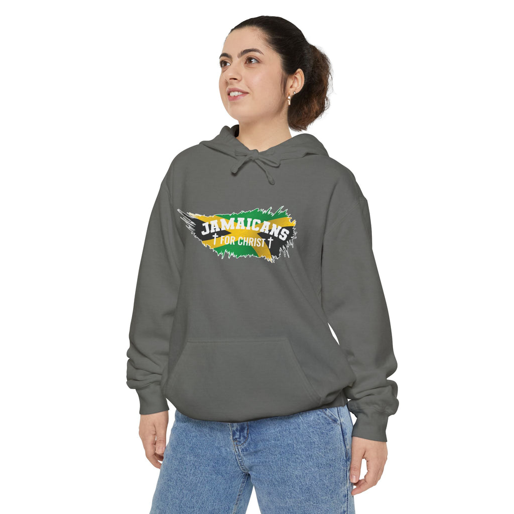 Jamaicans for Christ Flag Graphic Hoodie