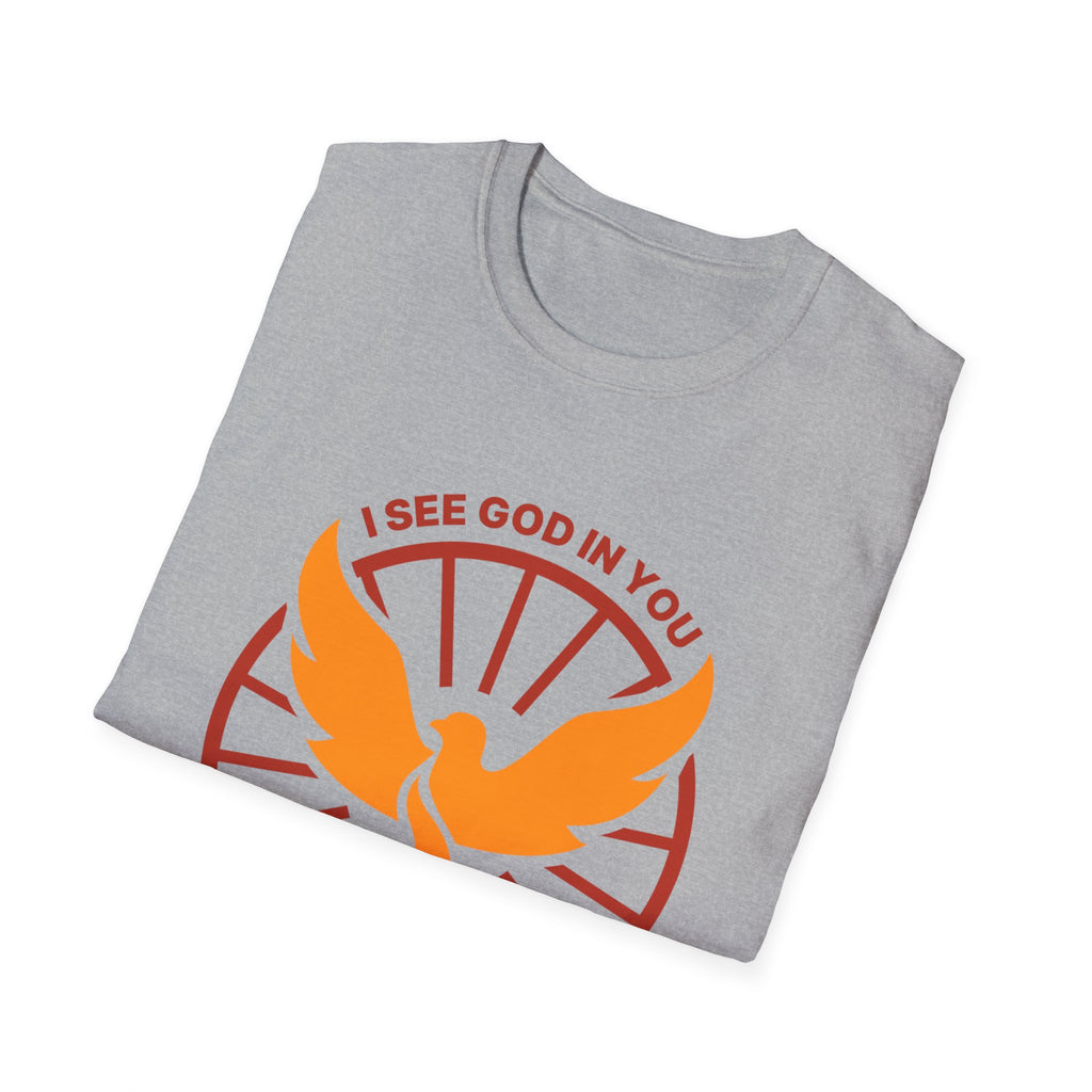 I See God In You Dove T-Shirt — Christian Faith Inspirational Tee