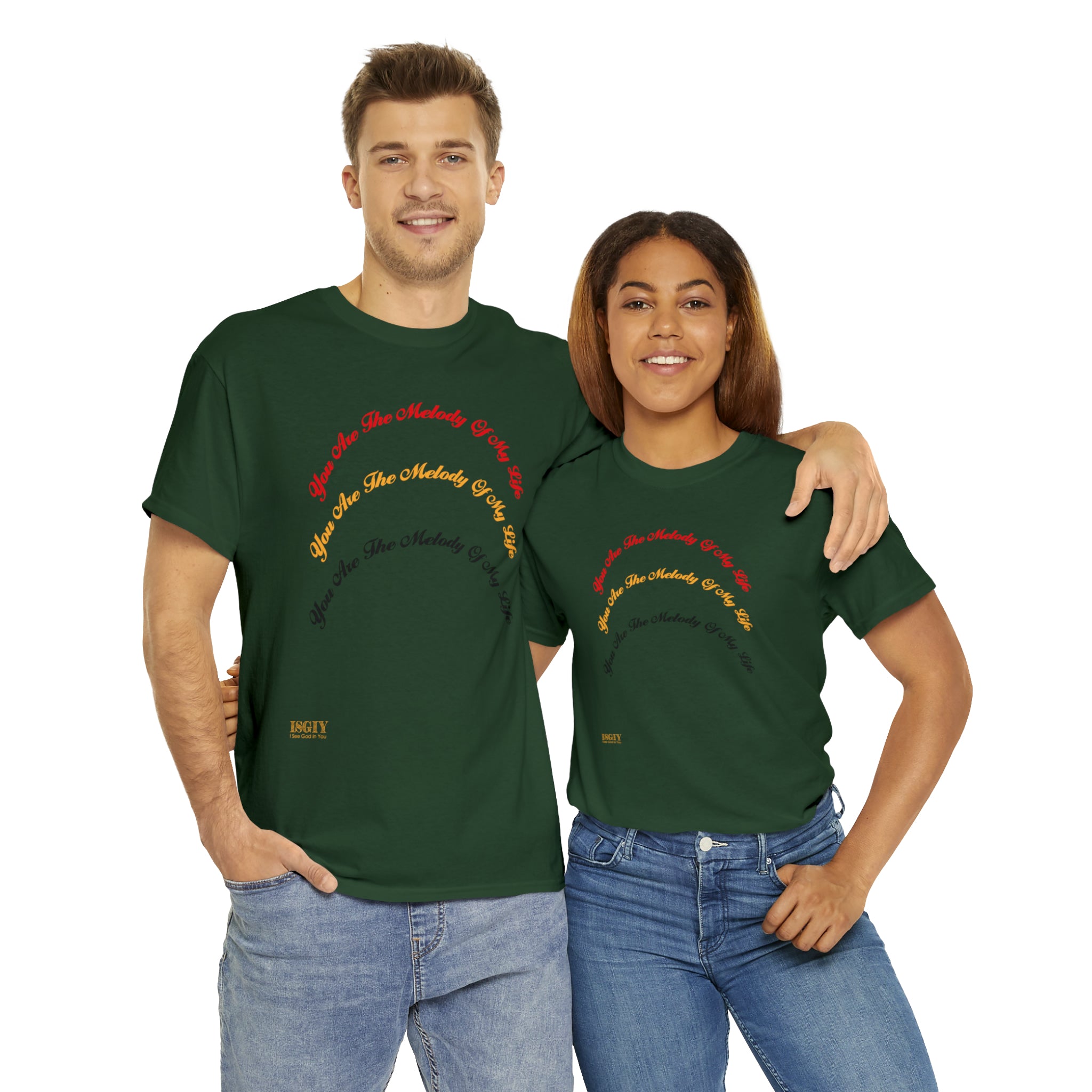 Unisex Heavy Cotton Tee...You Are The Melody multi