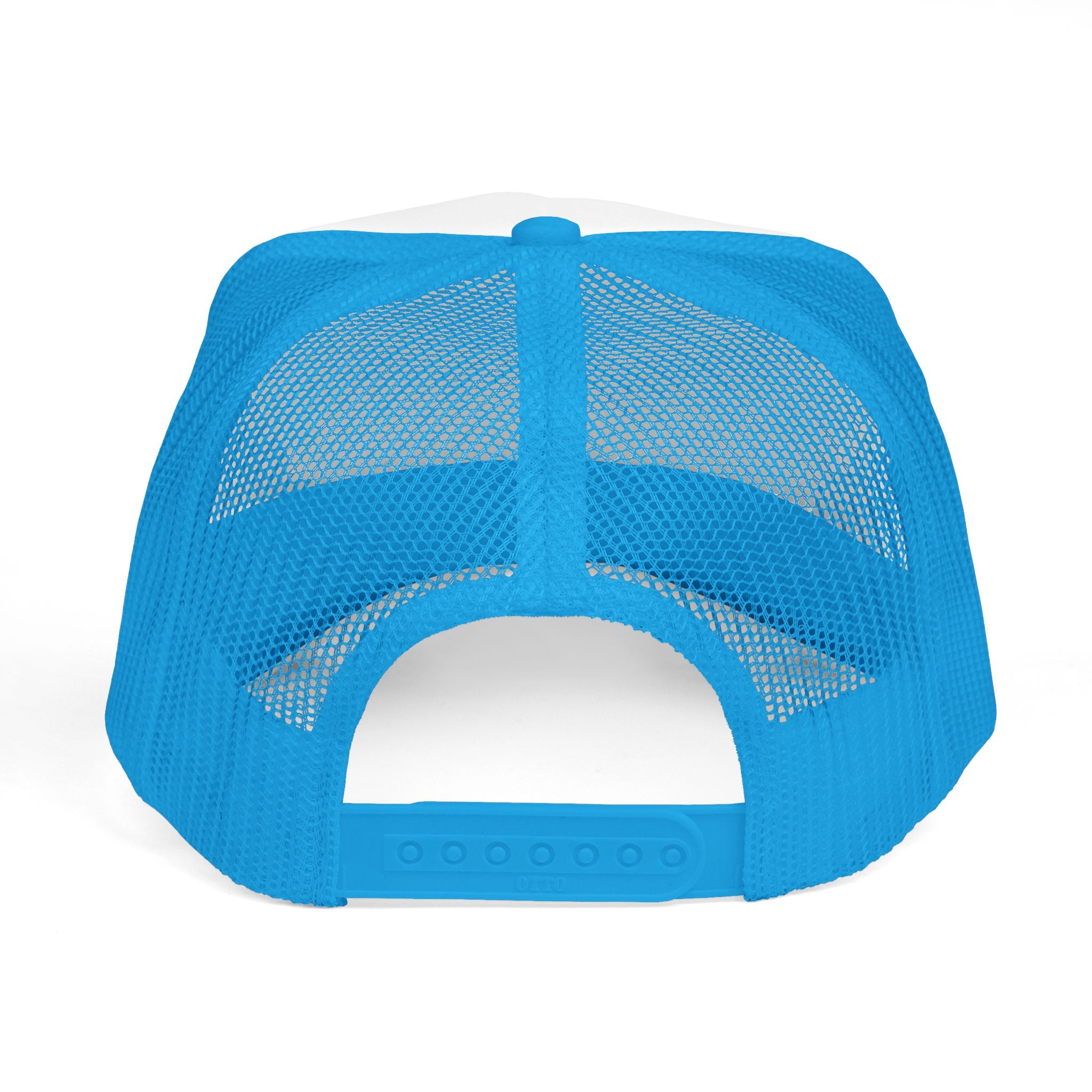 Trucker Cap — "Thank You for Loving Me First" Embroidered Red Mesh Dad Hat