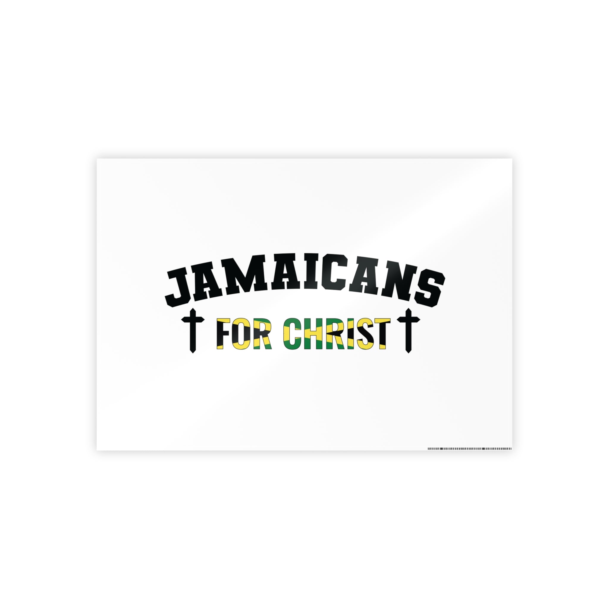 Jamaicans for Christ Poster