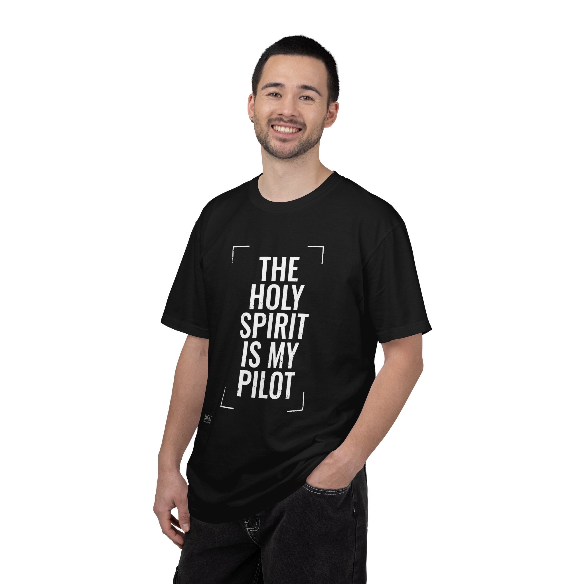Holy Spirit Is My Pilot T-Shirt — Christian Faith Graphic Tee